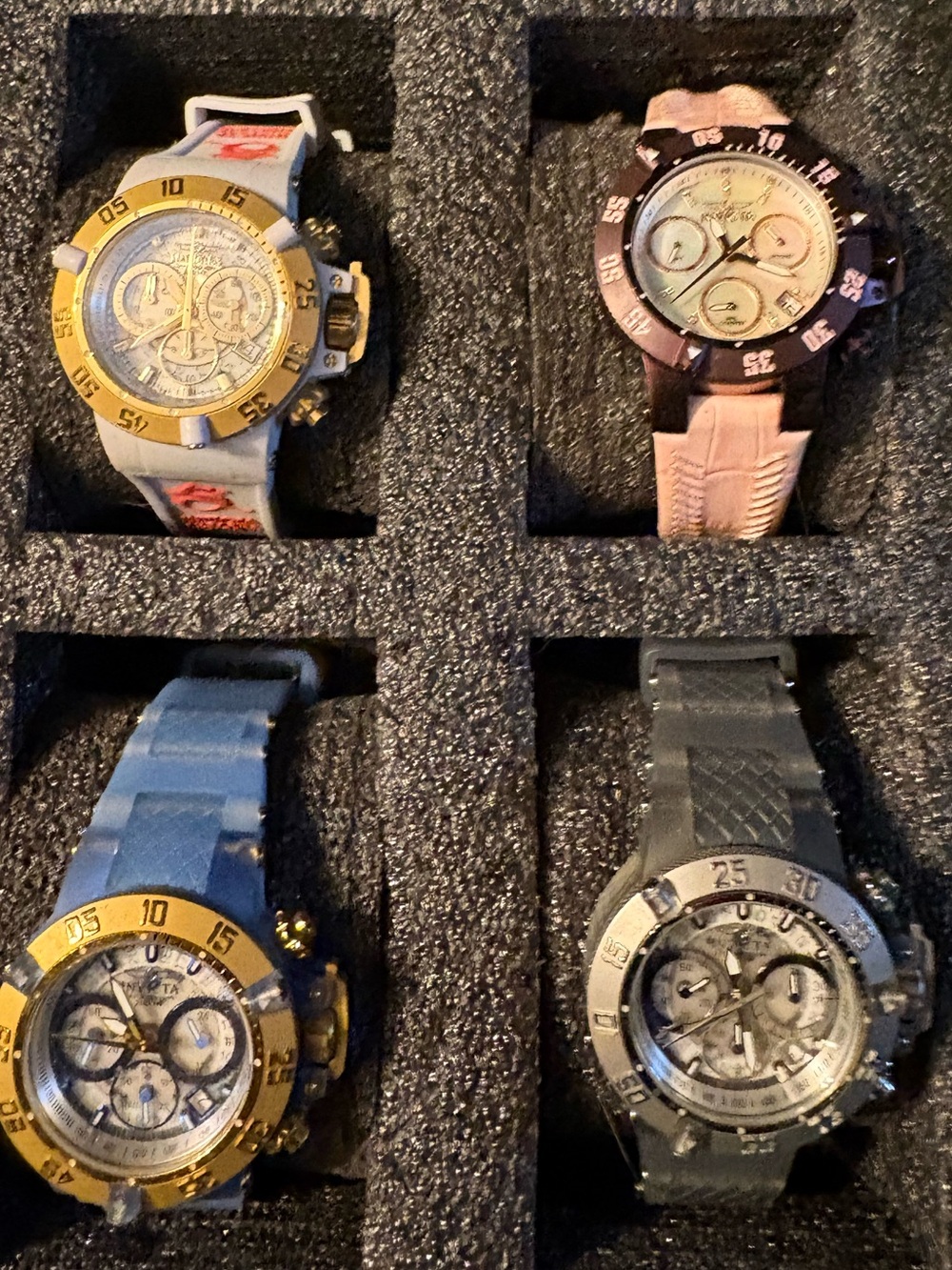 SALE! Invicta Subaqua 8 watch collection with collector case Excellent condition - Picture 10 of 12